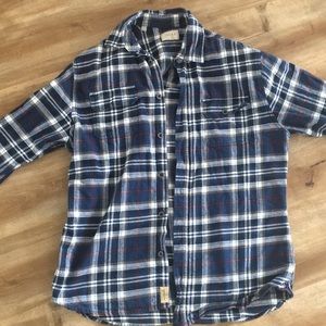 Blue flannel long Sleeve
